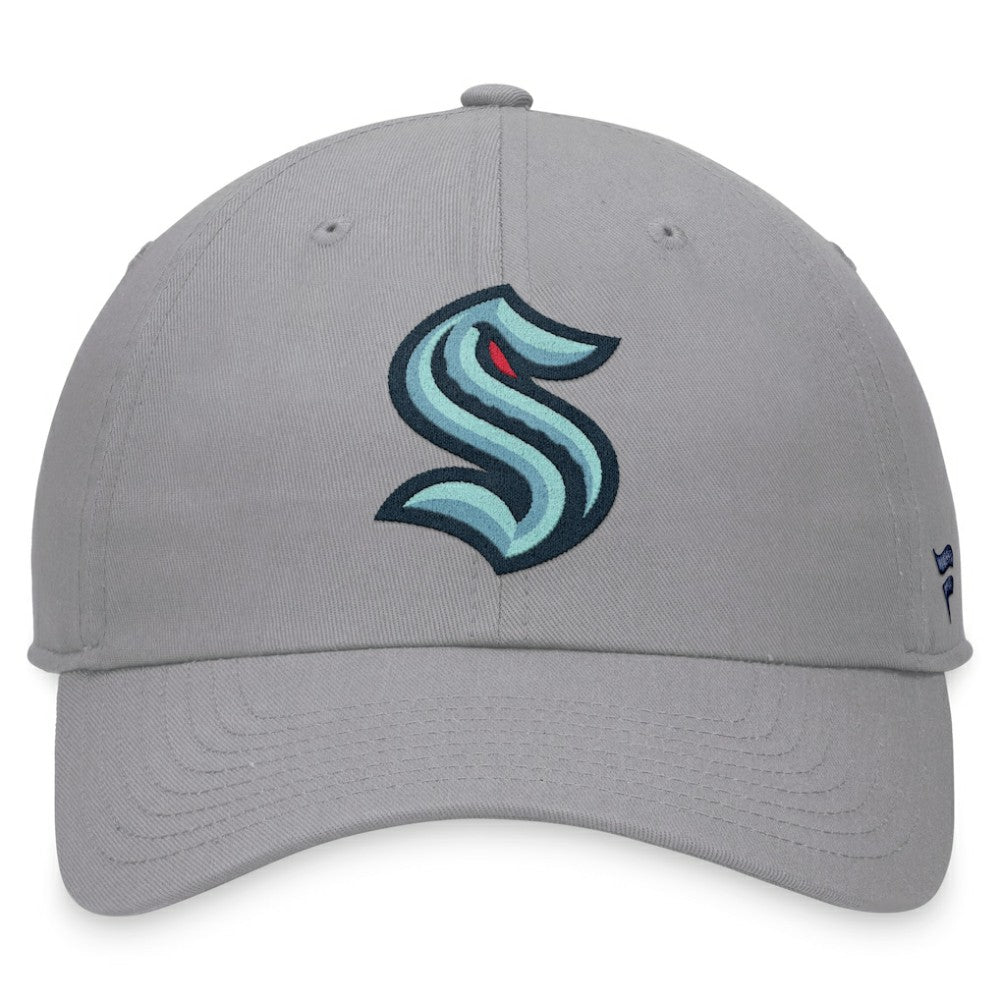 NHL Seattle Kraken Fanatics Extra Time Adjustable Hat - Gray