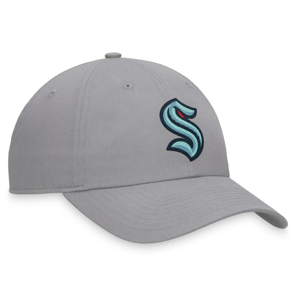 NHL Seattle Kraken Fanatics Extra Time Adjustable Hat - Gray