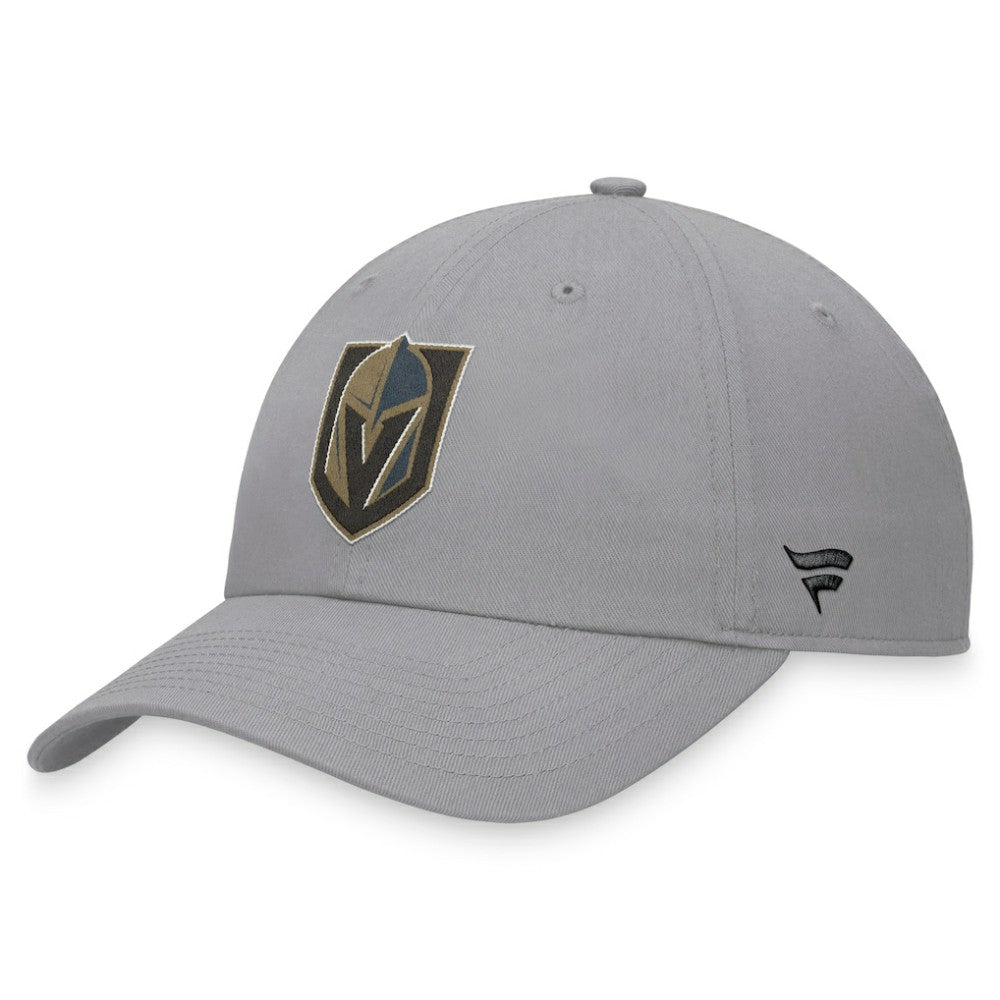 NHL Vegas Golden Knights Fanatics Extra Time Adjustable Hat - Gray