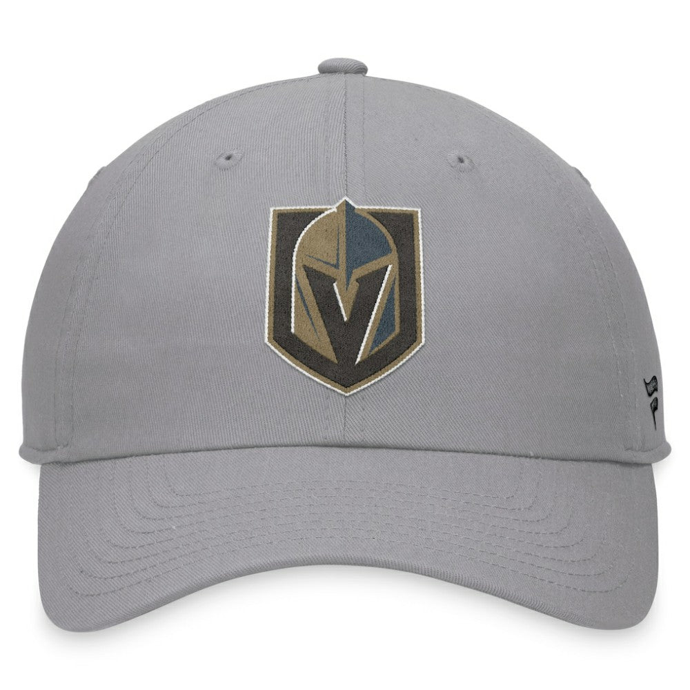 NHL Vegas Golden Knights Fanatics Extra Time Adjustable Hat - Gray