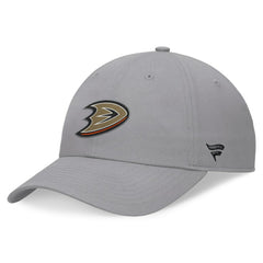 NHL Anaheim Ducks Fanatics Extra Time Adjustable Hat - Gray