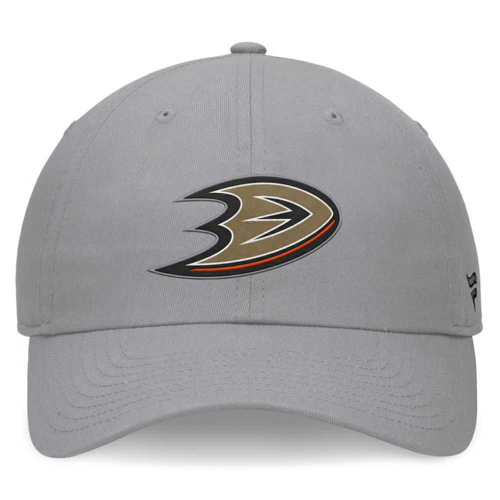 NHL Anaheim Ducks Fanatics Extra Time Adjustable Hat - Gray