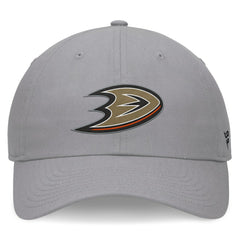 NHL Anaheim Ducks Fanatics Extra Time Adjustable Hat - Gray