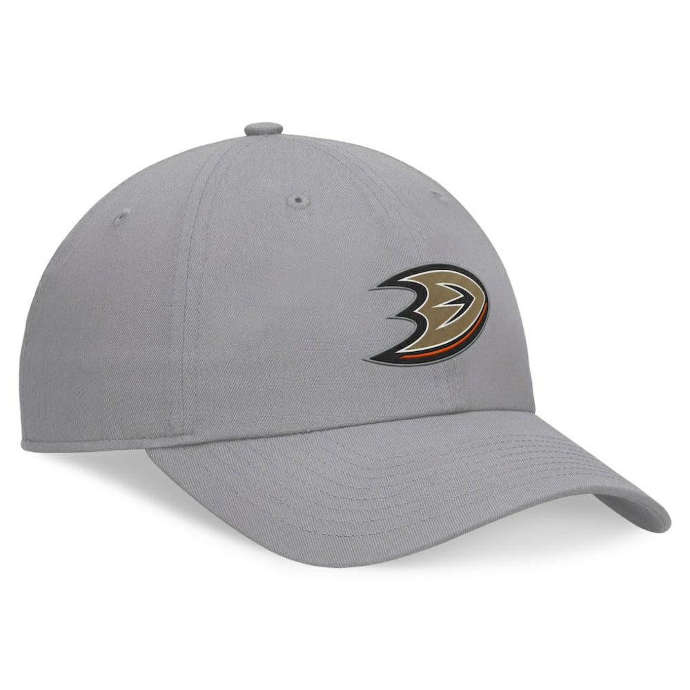 NHL Anaheim Ducks Fanatics Extra Time Adjustable Hat - Gray