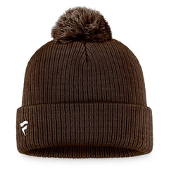 Cleveland Browns Women's Cuffed Knit Hat with Pom Brown