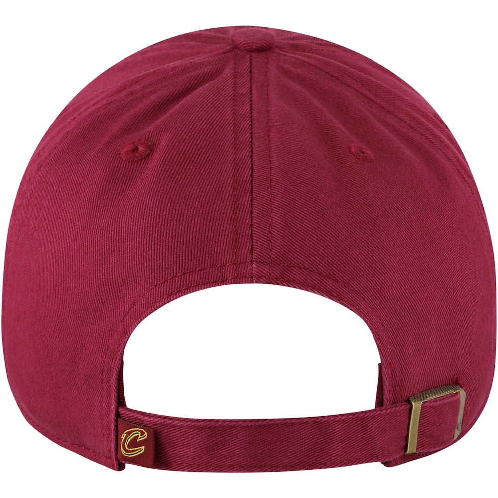 Cleveland Cavaliers '47 Core Wordmark Clean Up Adjustable Hat Wine