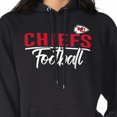 Kansas City Chiefs G-III 4Her by Carl Banks Women's Graphic Fleece Pullover Hoodie Black