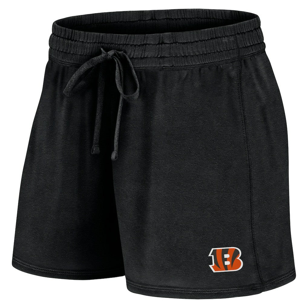 Cincinnati Bengals Women's Start to Finish T-Shirt & Shorts Combo Pack Black