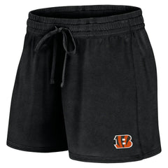 Cincinnati Bengals Women's Start to Finish T-Shirt & Shorts Combo Pack Black