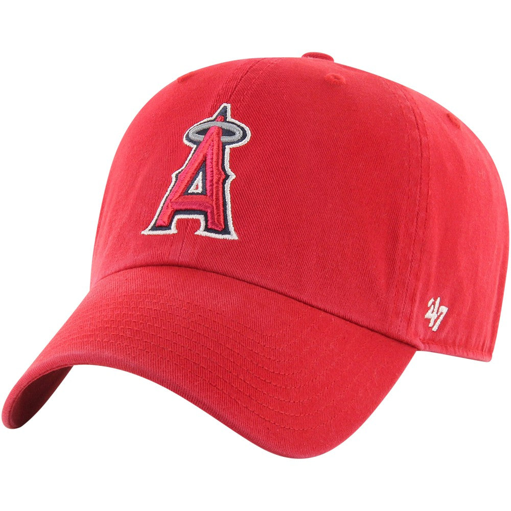 Los Angeles Angels '47 Clean Up Adjustable Hat - Red Hats
