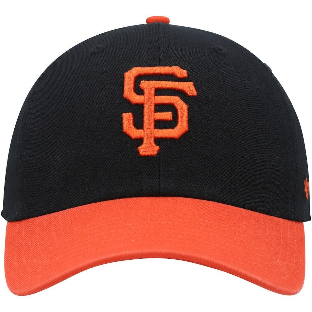 San Francisco Giants '47 Clean Up Adjustable Hat - Black/Orange Hats