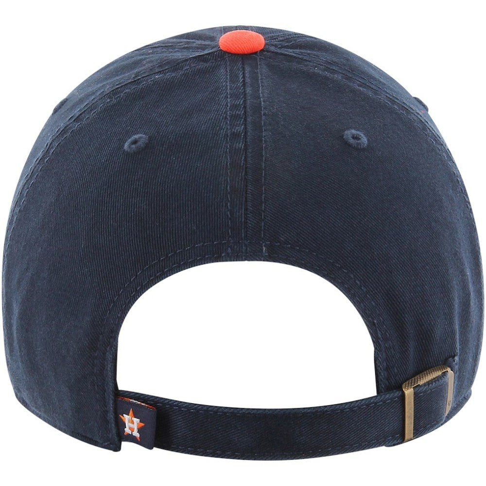 Houston Astros '47 Clean Up Adjustable Hat - Navy/Orange Hats