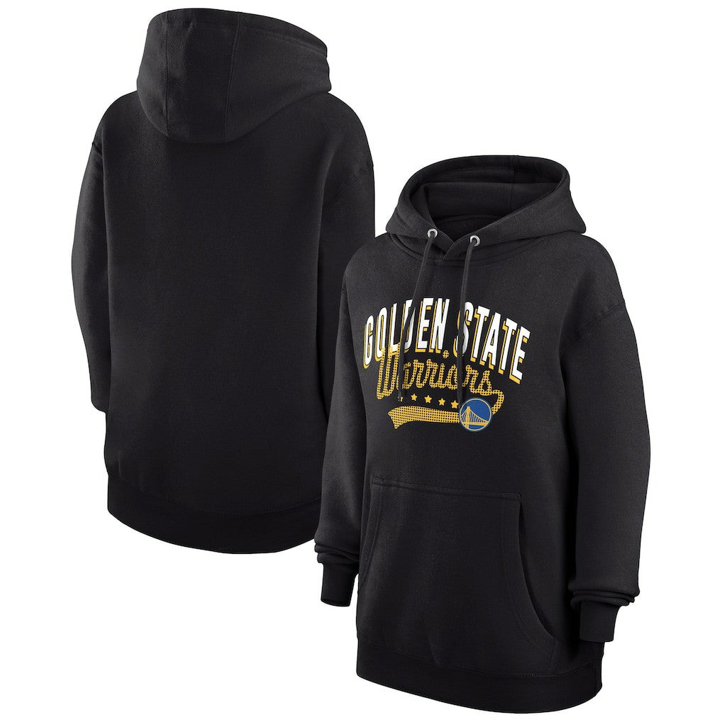 Golden State Warriors G-III 4Her by Carl Banks Women's Filigree Logo Pullover Hoodie - Black