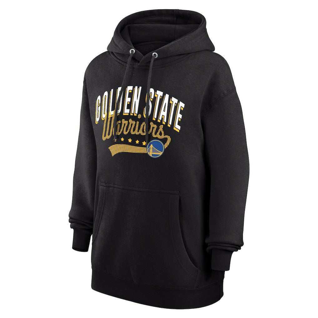 Golden State Warriors G-III 4Her by Carl Banks Women's Filigree Logo Pullover Hoodie - Black