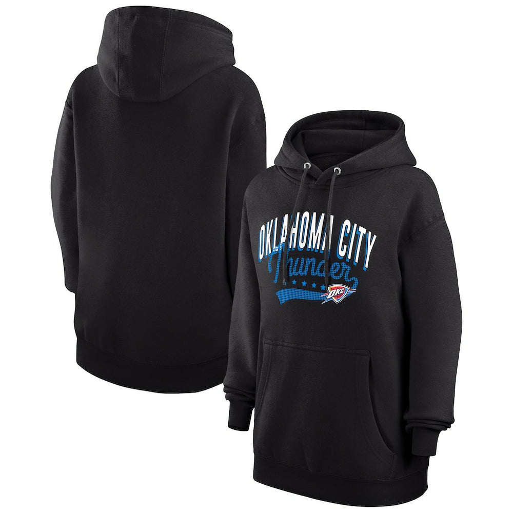 Oklahoma City Thunder G-III 4Her by Carl Banks Women's Filigree Logo Pullover Hoodie - Black