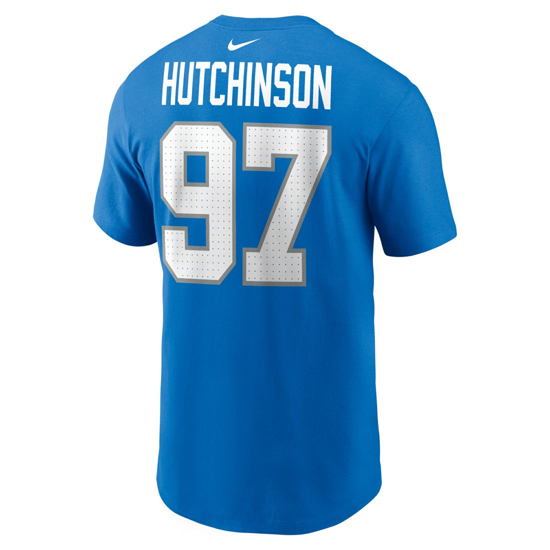 Aidan Hutchinson Detroit Lions Youth Player Name & Number T-Shirt Blue