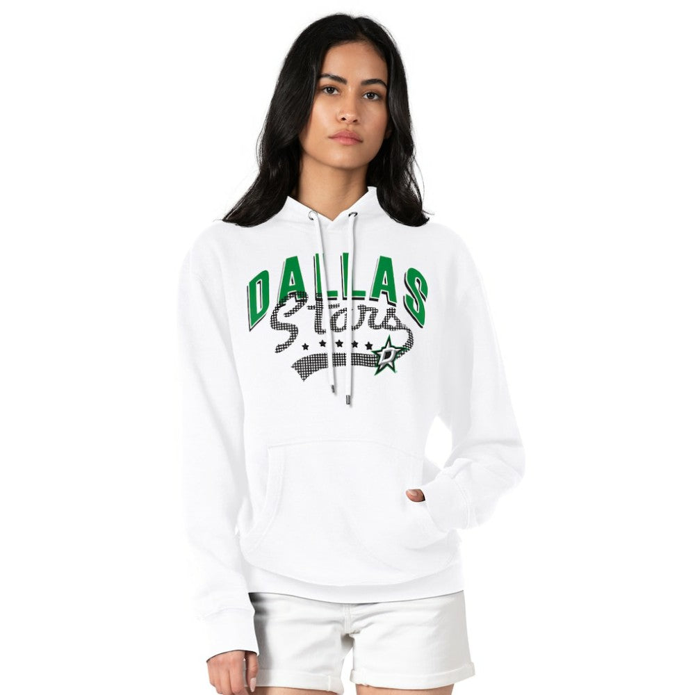 NHL Dallas Stars G-III 4Her by Carl Banks Women's Filigree Logo Pullover Hoodie – White