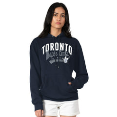 NHL Toronto Maple Leafs G-III 4Her by Carl Banks Women's Filigree Logo Pullover Hoodie – Navy