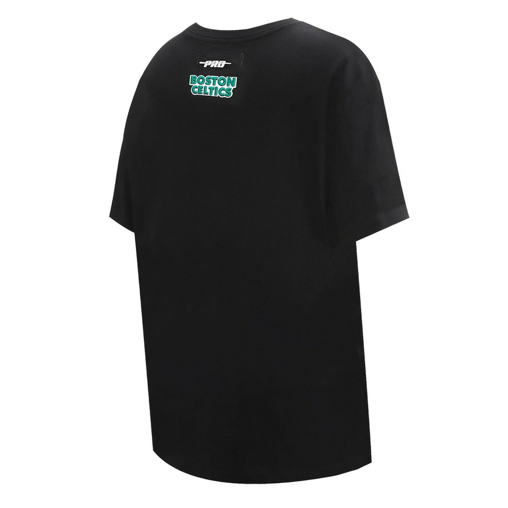 Boston Celtics Pro Standard Women's Script Boyfriend T-Shirt Black