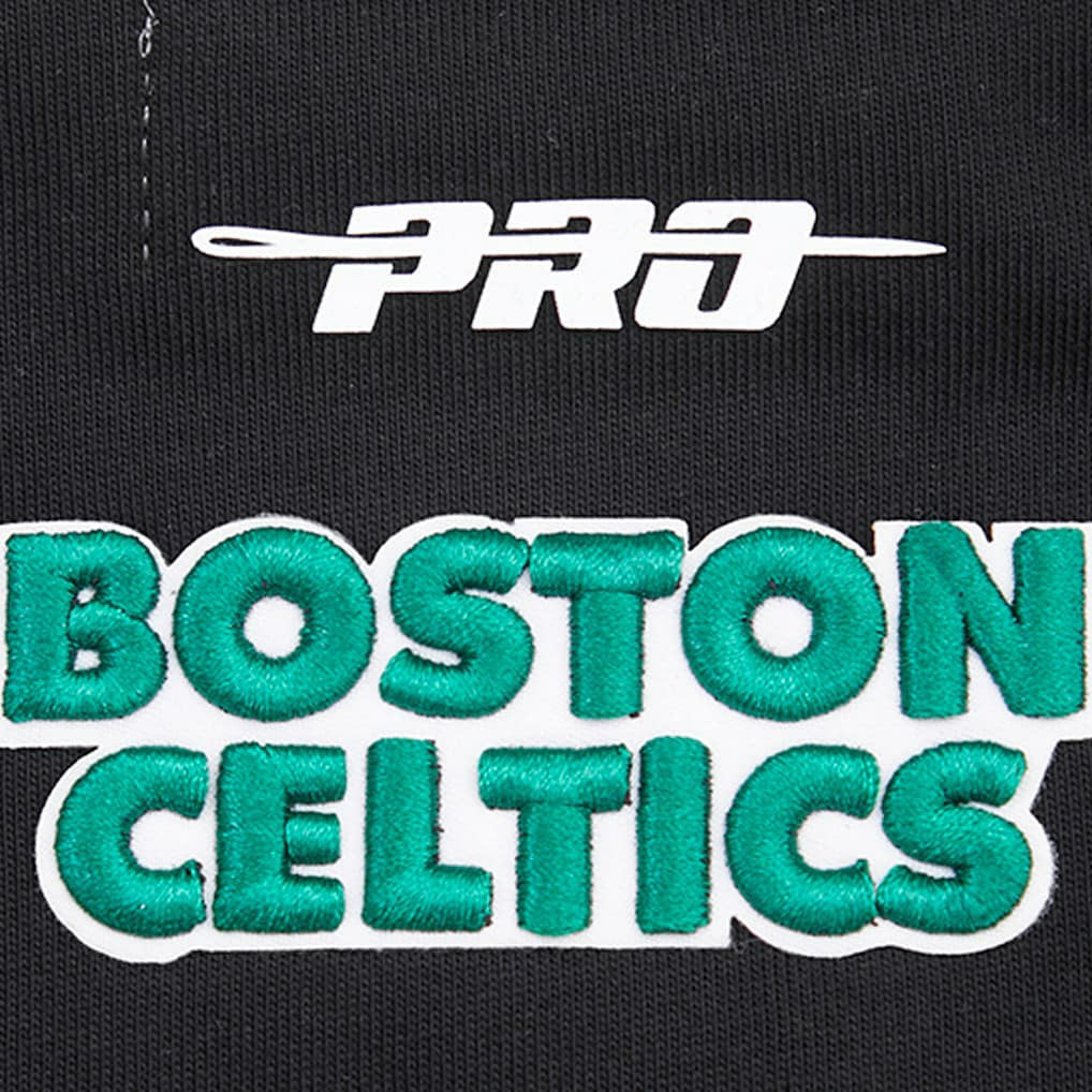 Boston Celtics Pro Standard Women's Script Boyfriend T-Shirt Black