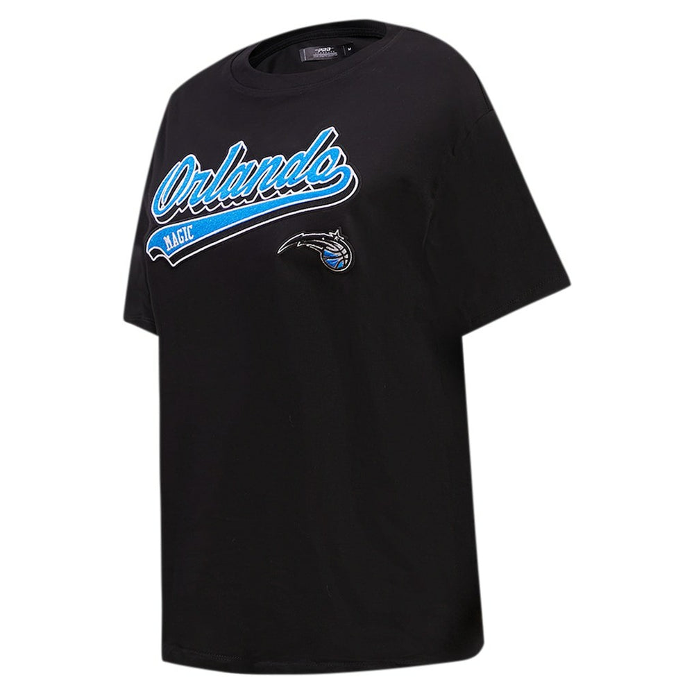 Orlando Magic Pro Standard Women's Script Boyfriend T-Shirt Black