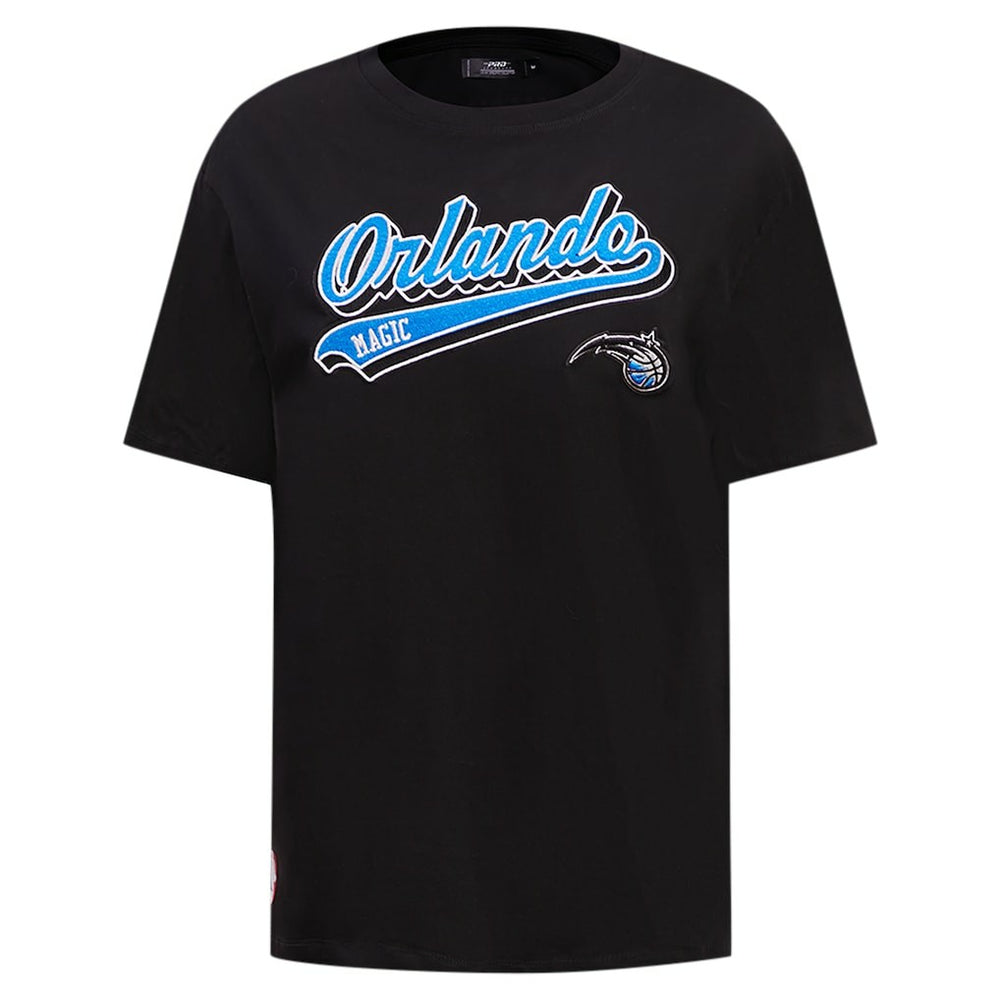 Orlando Magic Pro Standard Women's Script Boyfriend T-Shirt Black
