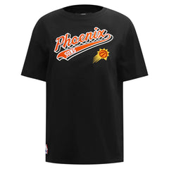 Phoenix Suns Pro Standard Women's Script Boyfriend T-Shirt Black