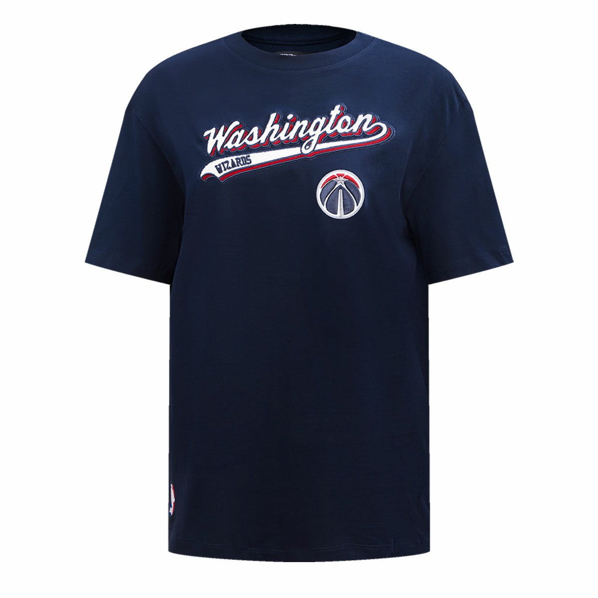 Washington Wizards Pro Standard Women's Script Boyfriend T-Shirt Navy