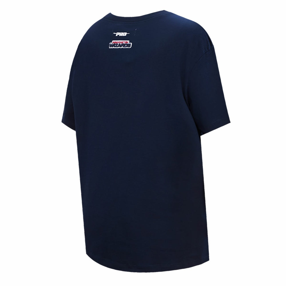 Washington Wizards Pro Standard Women's Script Boyfriend T-Shirt Navy