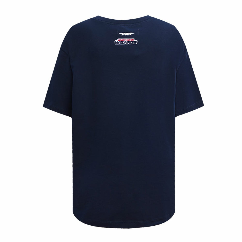 Washington Wizards Pro Standard Women's Script Boyfriend T-Shirt Navy