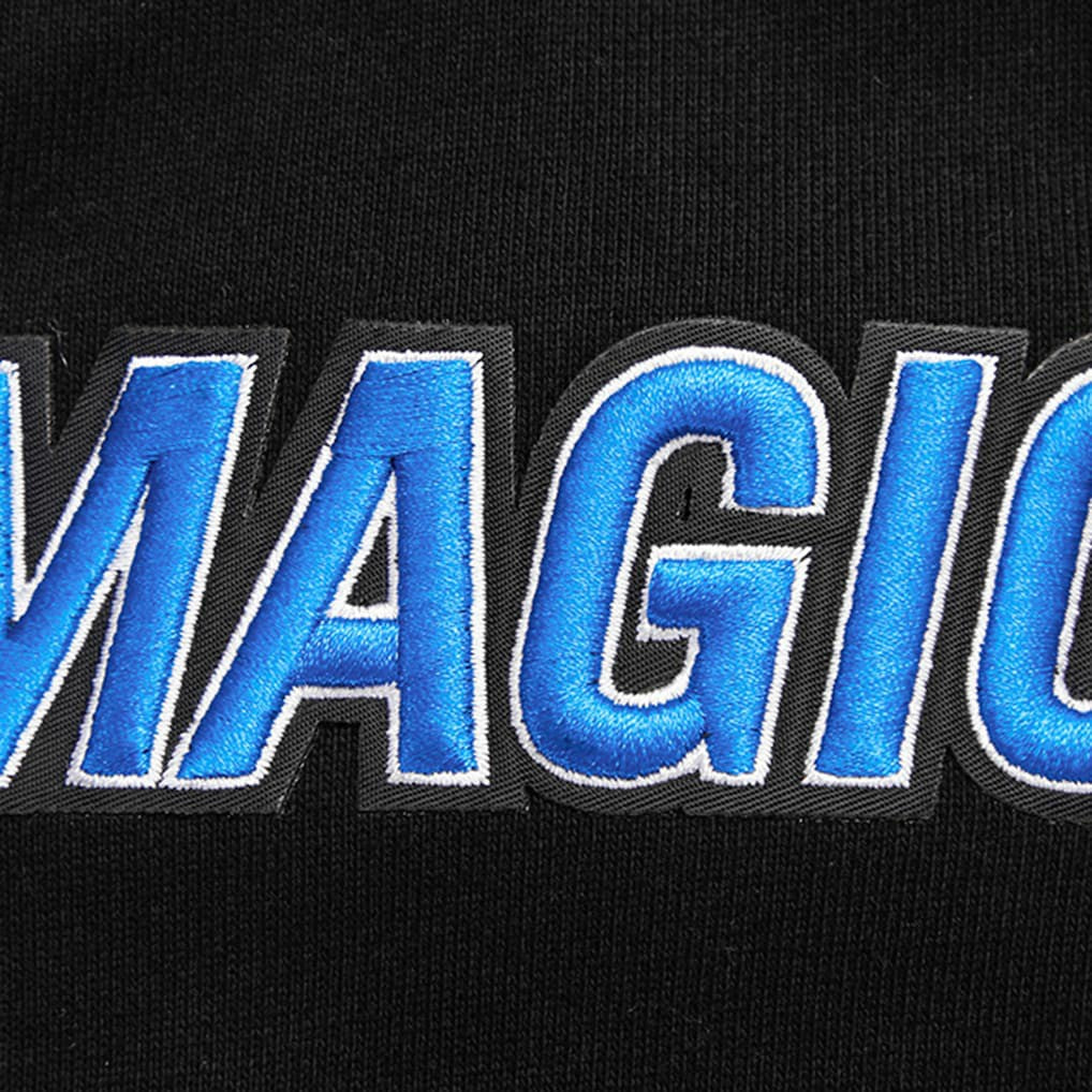Orlando Magic Pro Standard Script Tail Pullover Hoodie Black