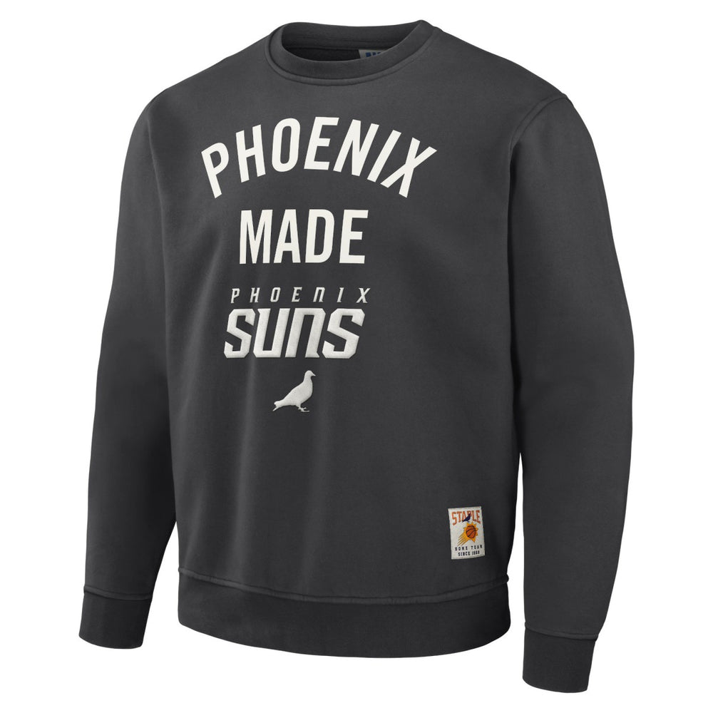 Phoenix Suns NBA x Staple Plush Pullover Sweatshirt Anthracite