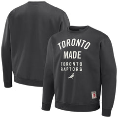 Toronto Raptors NBA x Staple Plush Pullover Sweatshirt Anthracite