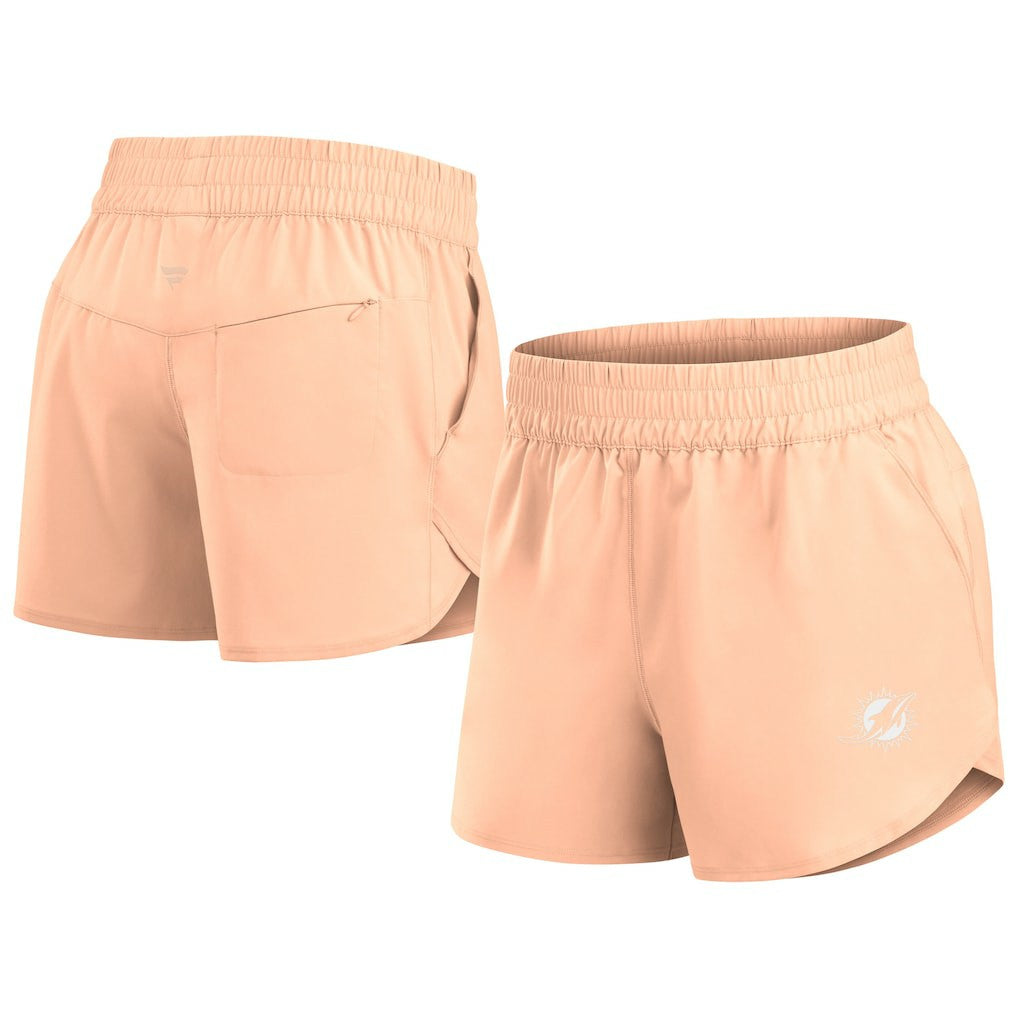 Miami Dolphins Women's Front Office Woven Shorts Orange