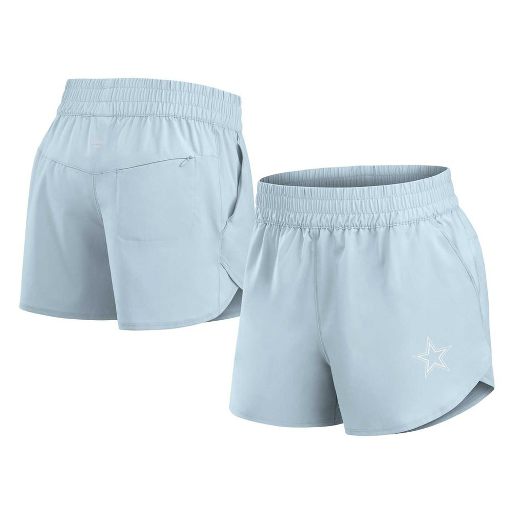 Dallas Cowboys Women's Front Office Woven Shorts Gray
