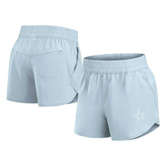 Dallas Cowboys Women's Front Office Woven Shorts Gray
