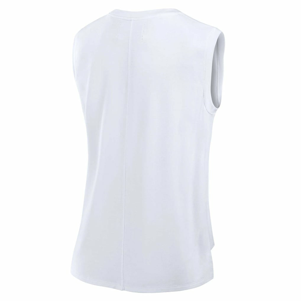 Dallas Cowboys Women's Studio Gym Tank Top White