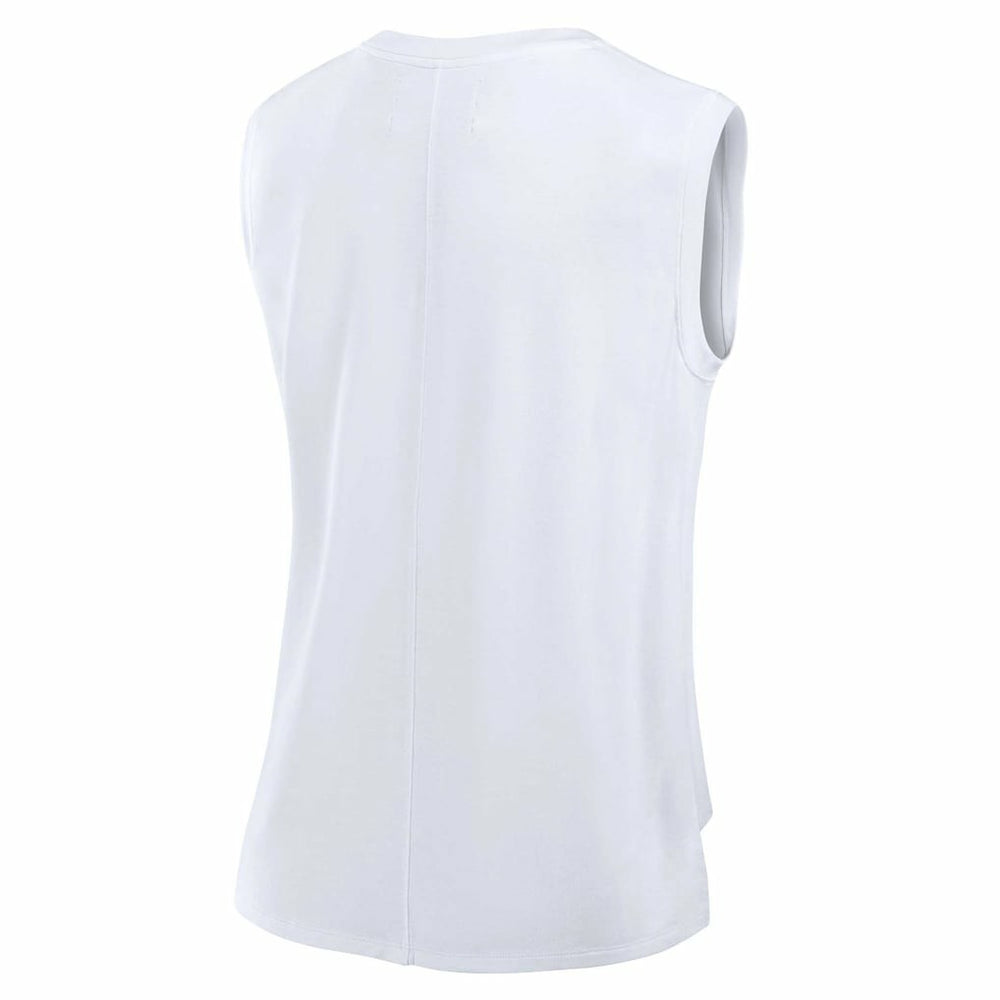 Dallas Cowboys Women's Studio Gym Tank Top White