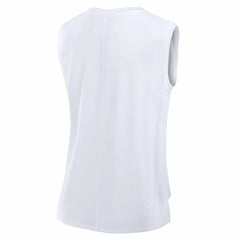 Dallas Cowboys Women's Studio Gym Tank Top White