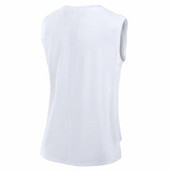 New Orleans Saints Women's Studio Gym Tank Top White