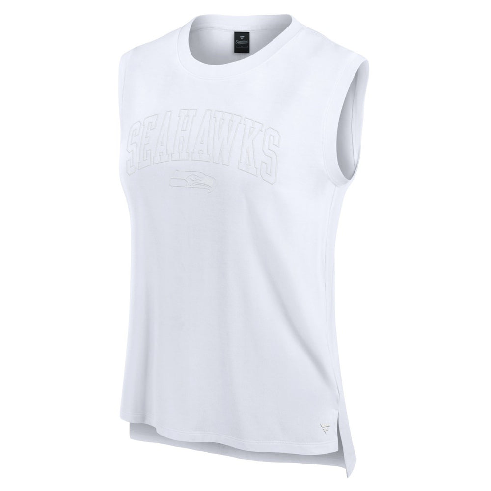 Seattle Seahawks Women's Studio Gym Tank Top White