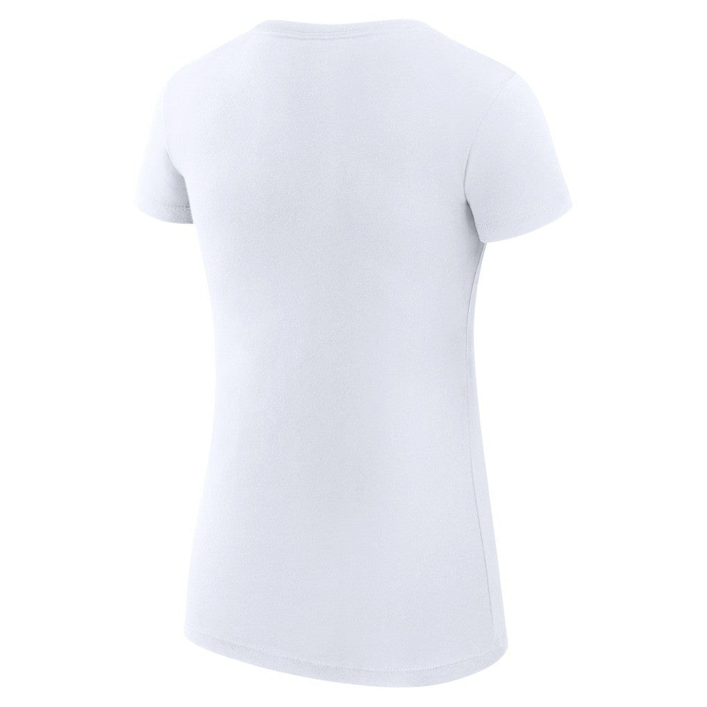 Boston Celtics G-III 4Her by Carl Banks Women's Super-Slim Fit Lightweight Filigree Logo T-Shirt - White