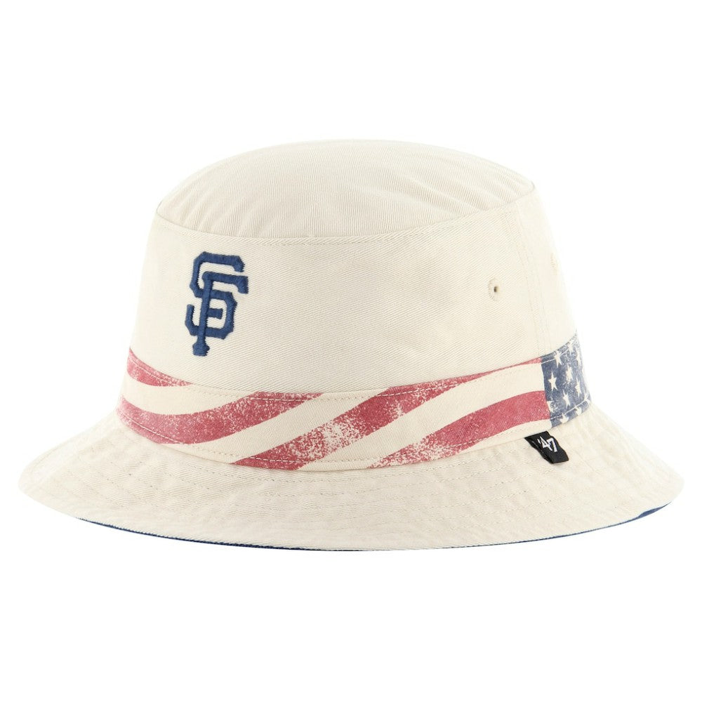 San Francisco Giants '47 Glory Daze Bucket Hat - Khaki Hats