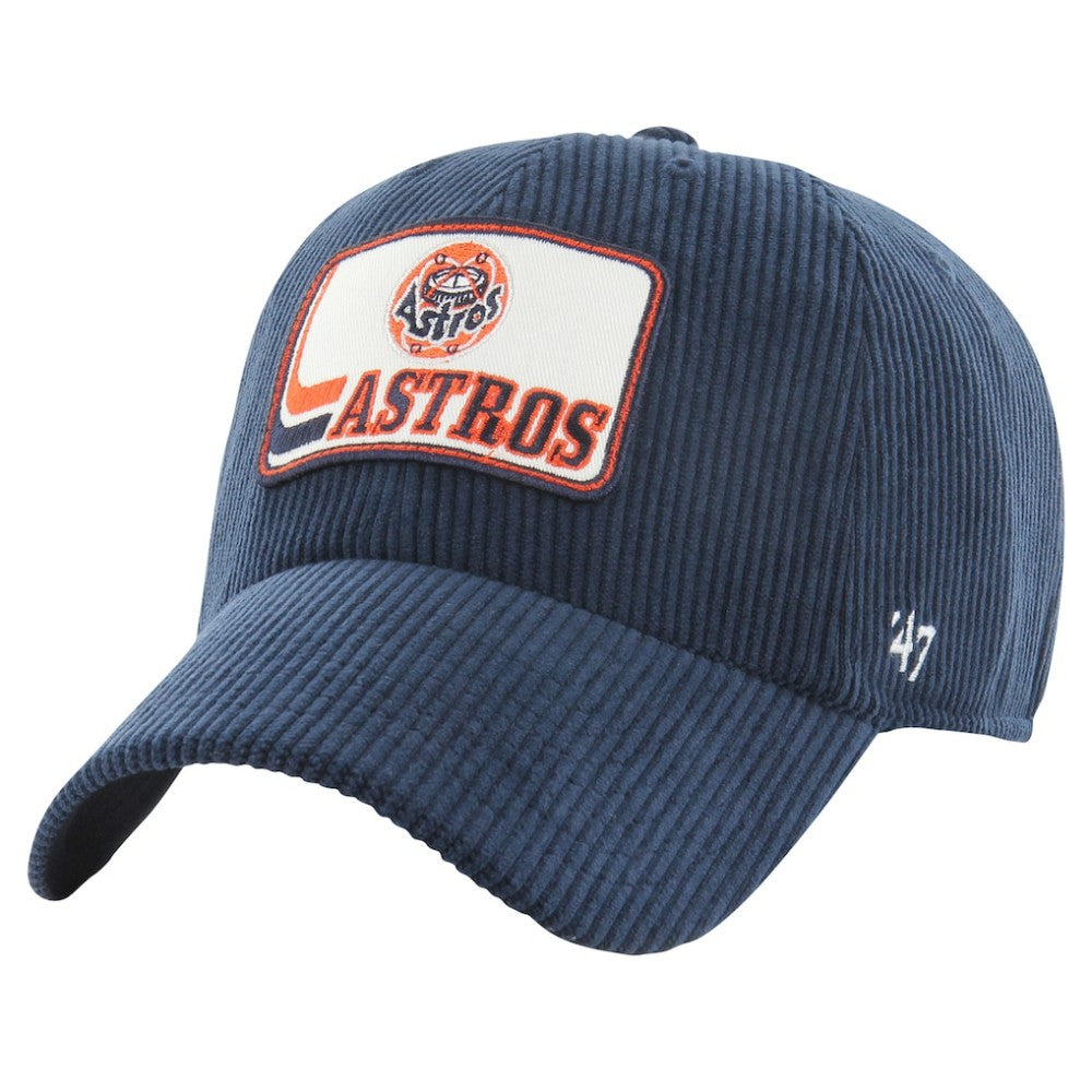 Houston Astros '47 Wax Pack Collection Corduroy Clean Up Adjustable Hat - Navy Hats