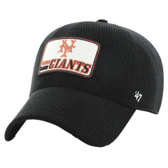 San Francisco Giants '47 Wax Pack Collection Corduroy Clean Up Adjustable Hat - Black Hats