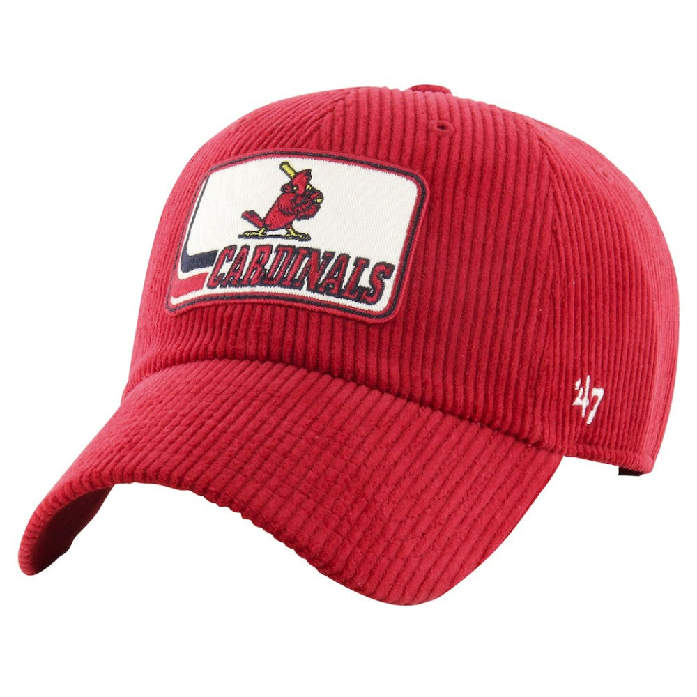 St. Louis Cardinals '47 Wax Pack Collection Corduroy Clean Up Adjustable Hat - Red Hats