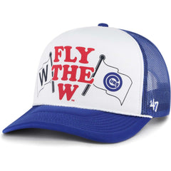 Chicago Cubs '47 Retro Region Foam Trucker Adjustable Hat - Royal Hats