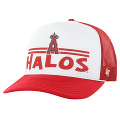 Los Angeles Angels '47 Retro Region Foam Trucker Adjustable Hat - Red Hats
