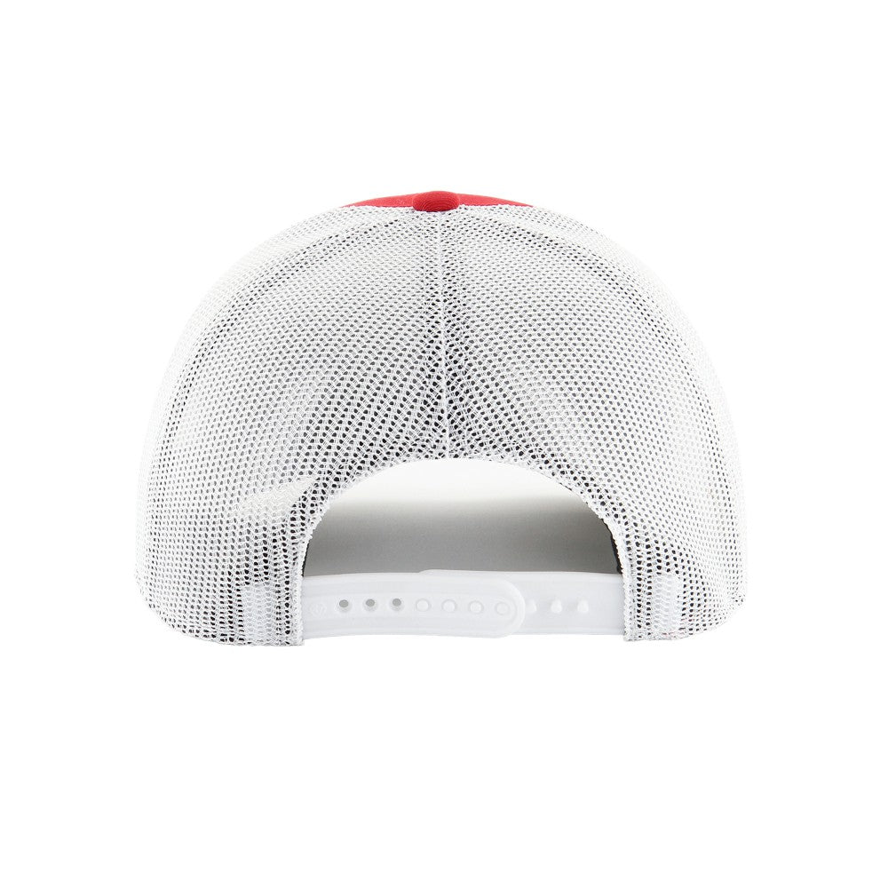 Los Angeles Angels '47 Retro Region Patch Trucker Adjustable Hat - Red Hats