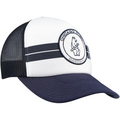 Chicago Cubs '47 Cooperstown Collection Wax Pack Express Trucker Adjustable Hat - White/Navy Hats